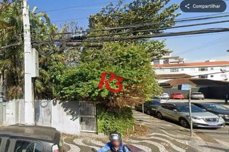 Lote/Terreno à venda, 272m² no Aparecida, Santos