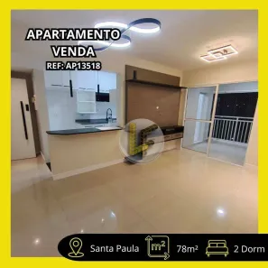 Apartamento com 2 Quartos à venda, 78m² no Santa Paula, São Caetano do Sul