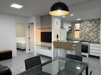 Apartamento com 1 Quarto para alugar, 56m² no Graças, Recife