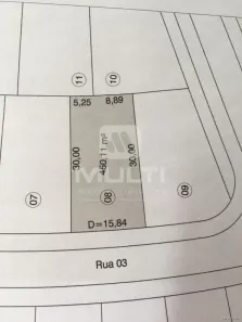Lote/Terreno com 1 Quarto à venda, 450m² no Granja Marileusa, Uberlândia
