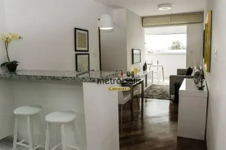 Apartamento com 2 Quartos à venda, 60m² no Campestre, Santo André
