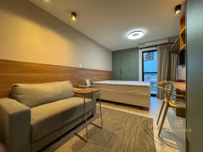 Apartamento com 1 Quarto para alugar, 24m² no Jardim Amália, Volta Redonda