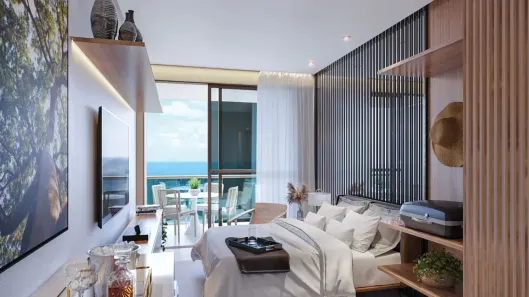 Apartamento com 1 Quarto à venda, 32m² no Praia dos Carneiros, Tamandaré