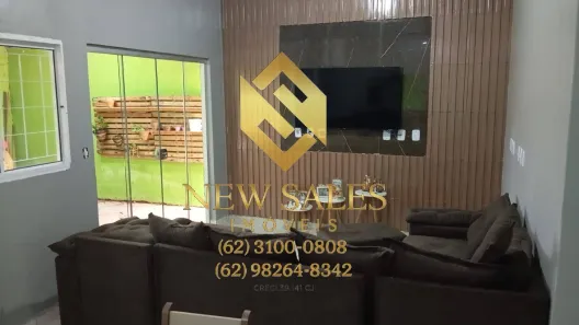 Casa com 3 Quartos à venda, 102m² no Retiro do Bosque, Aparecida de Goiânia