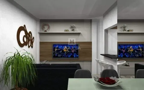 Apartamento com 2 Quartos à venda, 47m² no Chácaras Califórnia, Contagem