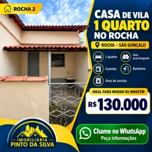 Casa com 1 Quarto à venda, 50m² no Galo Branco, São Gonçalo