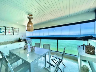 Apartamento com 3 Quartos para alugar, 184m² no Pitangueiras, Guarujá