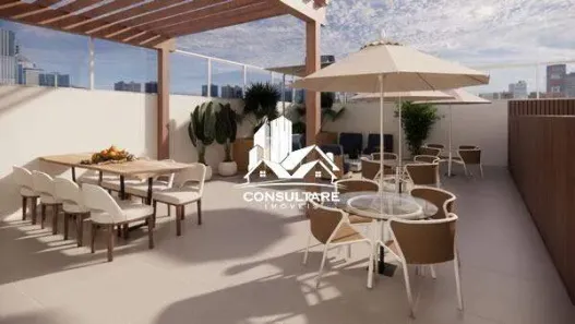 Apartamento com 1 Quarto à venda, 33m² no Centro, São Vicente