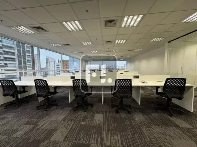 Sala Comercial para alugar, 214m² no Brooklin Paulista, São Paulo