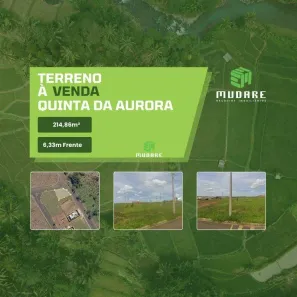 Lote/Terreno à venda, 215m² no Residencial Quinta da Aurora, Franca