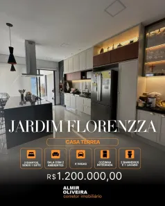 Casa com 3 Quartos à venda, 153m² no Jardim Florenzza, Sertãozinho