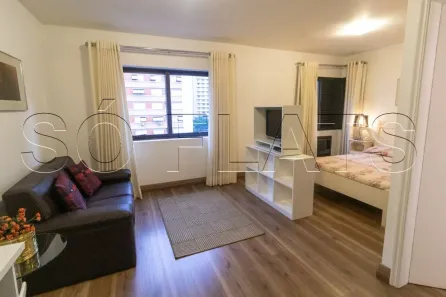 Flat com 1 Quarto para alugar, 32m² no Itaim Bibi, São Paulo