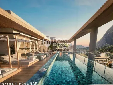 Apartamento com 1 Quarto à venda, 52m² no Humaitá, Rio de Janeiro