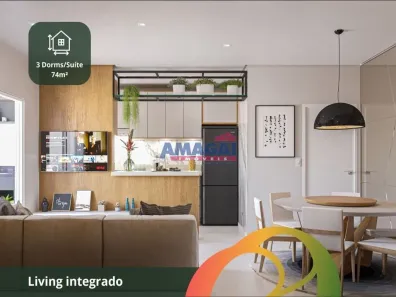 Apartamento com 3 Quartos à venda, 75m² no Centro, Jacareí
