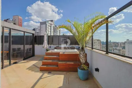 Cobertura com 3 Quartos à venda, 220m² no Sion, Belo Horizonte