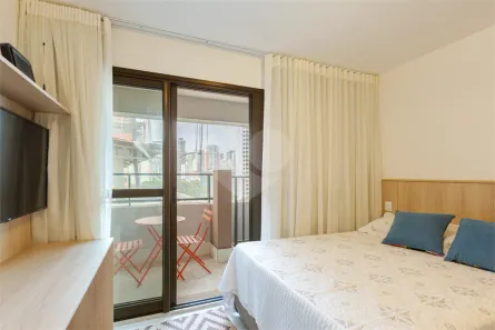 Apartamento com 1 Quarto para alugar, 25m² no Perdizes, São Paulo