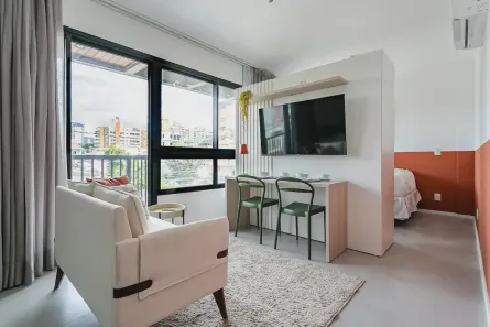 Apartamento com 1 Quarto para alugar, 32m² no Trindade, Florianópolis