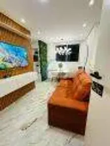Apartamento com 2 Quartos à venda, 46m² no Areia Branca, Santos