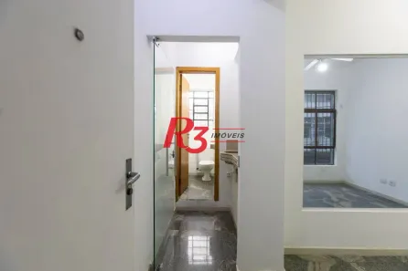 Sala Comercial para alugar, 47m² no Centro, Santos
