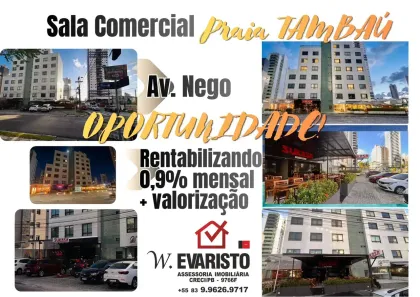Ponto Comercial à venda, 55m² no Tambaú, João Pessoa