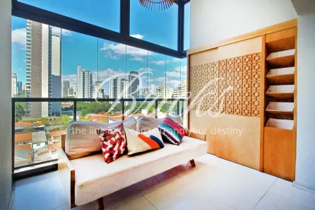 Apartamento com 1 Quarto para venda ou aluguel, 78m² no Vila Olímpia, São Paulo