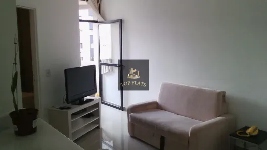 Flat com 1 Quarto para alugar, 37m² no Indianópolis, São Paulo