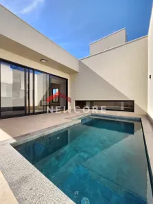 Casa de Condomínio com 3 Quartos à venda, 180m² no Residencial Villa de León, Piratininga