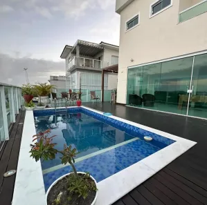 Casa de Condomínio com 4 Quartos para alugar, 350m² no Alphaville (Abrantes), Camaçari