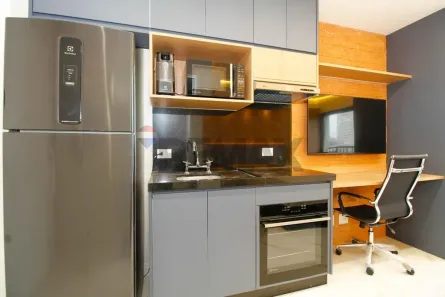 Apartamento com 1 Quarto para alugar, 26m² no Pinheiros, São Paulo