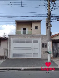 Sobrado com 3 Quartos à venda, 125m² no Jardim Lincoln, Suzano