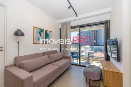 Apartamento com 1 Quarto para alugar, 48m² no Pinheiros, São Paulo