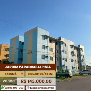 Apartamento com 2 Quartos à venda, 42m² no Tarumã, Manaus