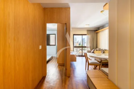 Apartamento com 1 Quarto para alugar, 55m² no Cambuí, Campinas