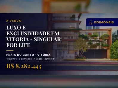 Apartamento com 4 Quartos à venda, 250m² no Praia do Canto, Vitória