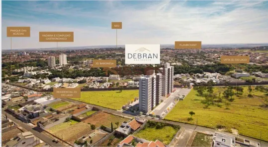 Apartamento com 2 Quartos à venda, 52m² no Jardim do Lago, Uberaba