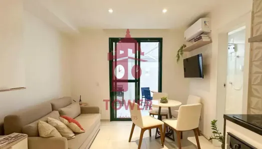 Apartamento com 1 Quarto para alugar, 58m² no Copacabana, Rio de Janeiro