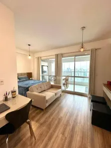 Flat com 1 Quarto para venda ou aluguel, 35m² no Santo Amaro, São Paulo