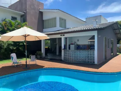 Casa de Condomínio com 4 Quartos para alugar, 350m² no Catu de Abrantes (Abrantes), Camaçari