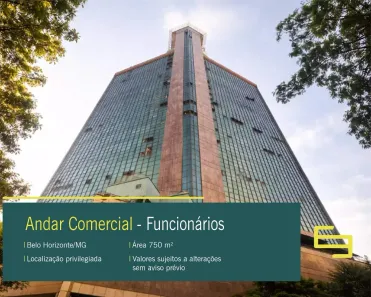 Imóvel Comercial para alugar, 750m² no Funcionários, Belo Horizonte