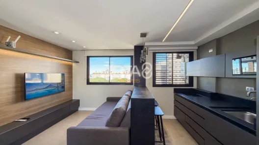 Apartamento com 1 Quarto à venda, 34m² no Centro, Curitiba