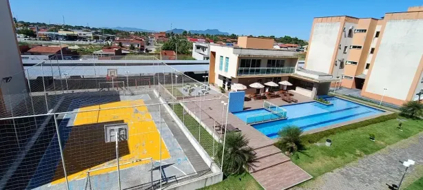 Apartamento com 3 Quartos para alugar, 63m² no Curicaca, Caucaia