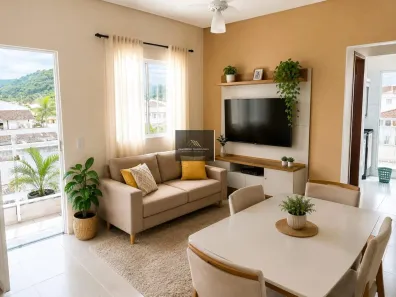 Apartamento com 2 Quartos à venda, 55m² no Estufa II, Ubatuba