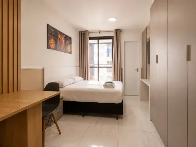 Apartamento com 1 Quarto para alugar, 25m² no Centro, Curitiba