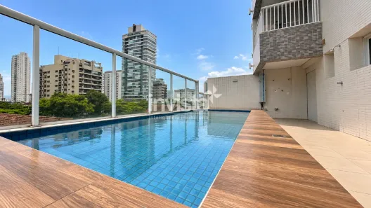 Apartamento com 2 Quartos para alugar, 125m² no Boqueirão, Santos