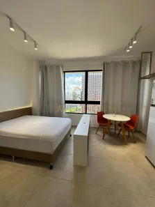 Apartamento com 1 Quarto para alugar, 26m² no Boa Vista, Recife