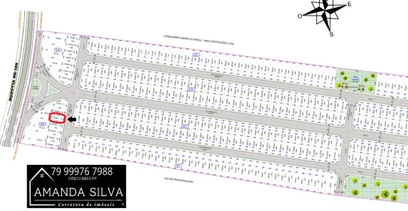 Lote/Terreno à venda, 200m² no , Barra dos Coqueiros