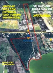 Lote/Terreno à venda, 338800m² no Ponta do Capim, Araruama