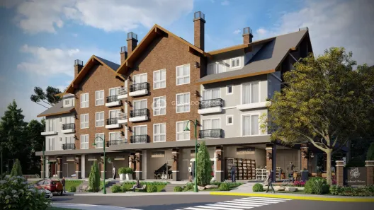 Apartamento com 1 Quarto à venda, 70m² no Avenida Central, Gramado