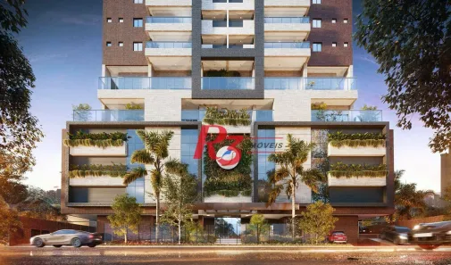 Apartamento com 3 Quartos à venda, 128m² no Ponta da Praia, Santos