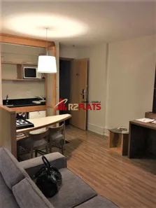 Flat com 1 Quarto para alugar, 30m² no Itaim Bibi, São Paulo